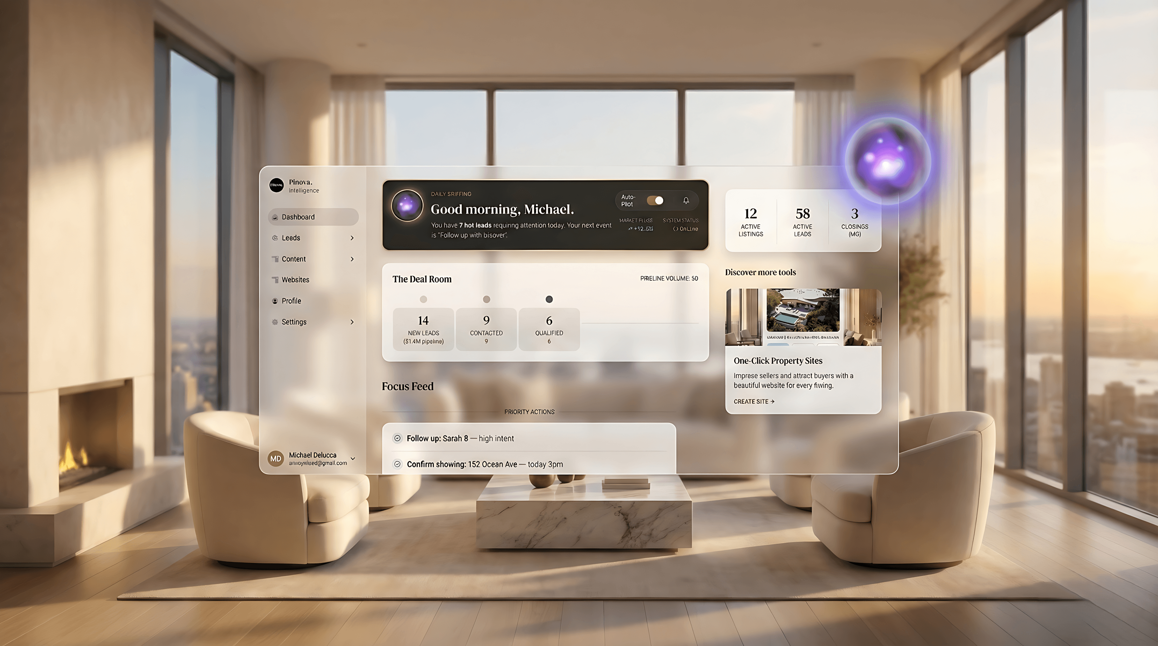 Pinova - How Lead Intelligence Runs Your Real Estate Business While You Sleep