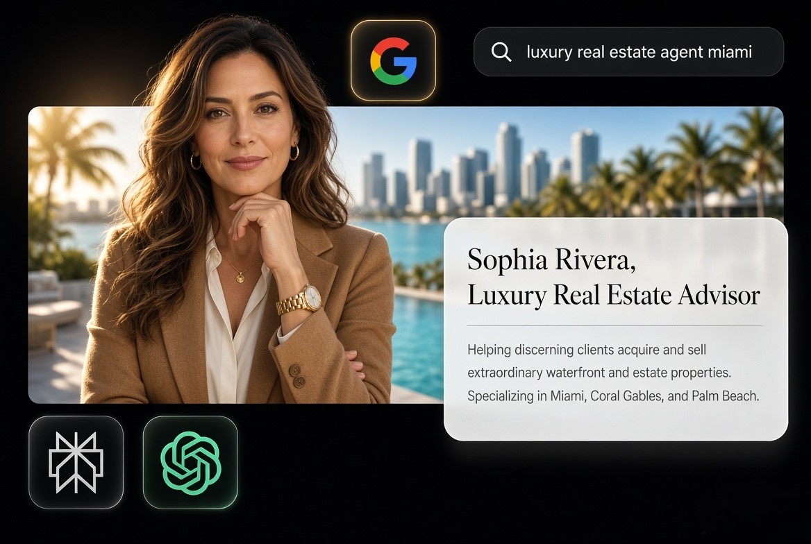 Pinova SEO and local search optimization dashboard for real estate agents